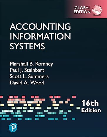 Accounting Information Systems (16th Global Edition) - Epub + Converted Pdf